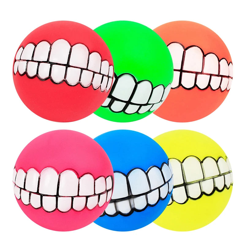 Dog Teeth Funny Trick Ball Toy