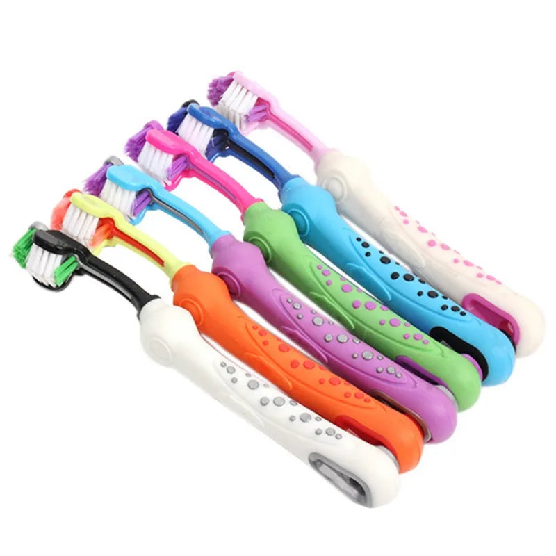 Three Sided Dog Toothbrush - Pet Wonderland Cloud