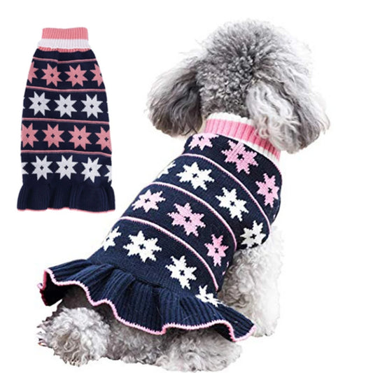 Warm Dog Skirt Sweater - Pet Wonderland Cloud