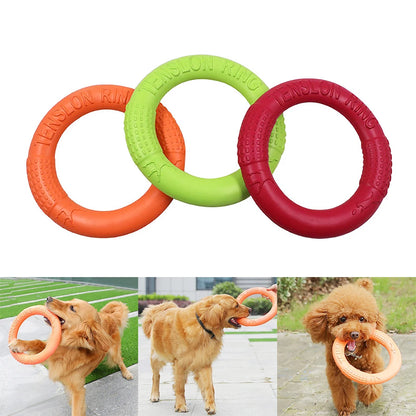 Pet Flying EVA Training Ring Toy