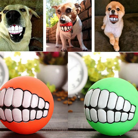 Dog Teeth Funny Trick Ball Toy