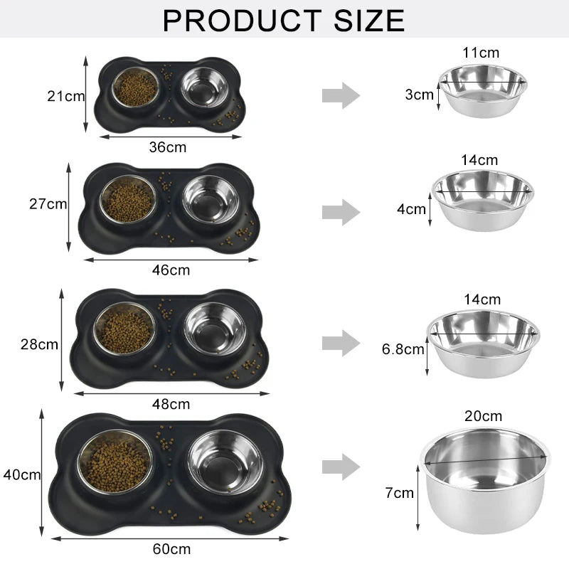 Dog Food Placement Bowls - Pet Wonderland Cloud