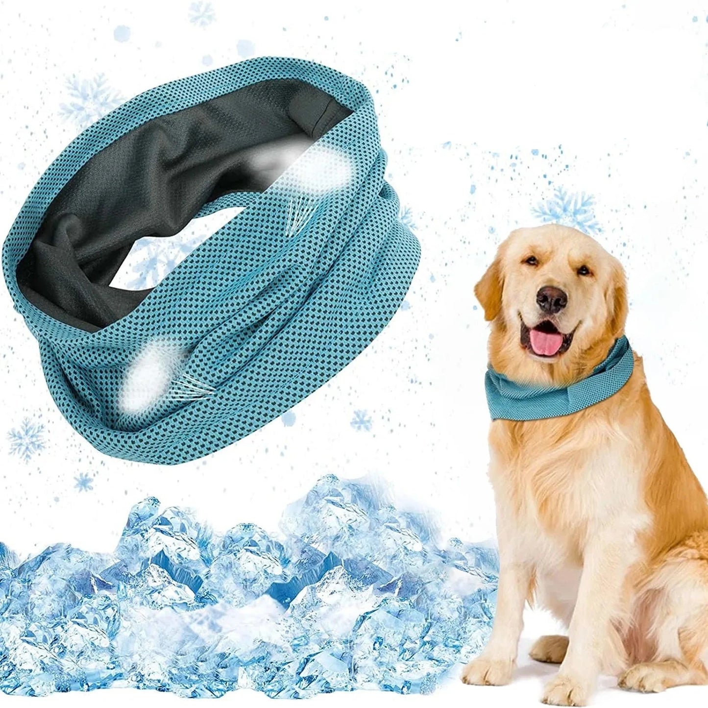 Dog Instant Cooling Collar - Pet Wonderland Cloud