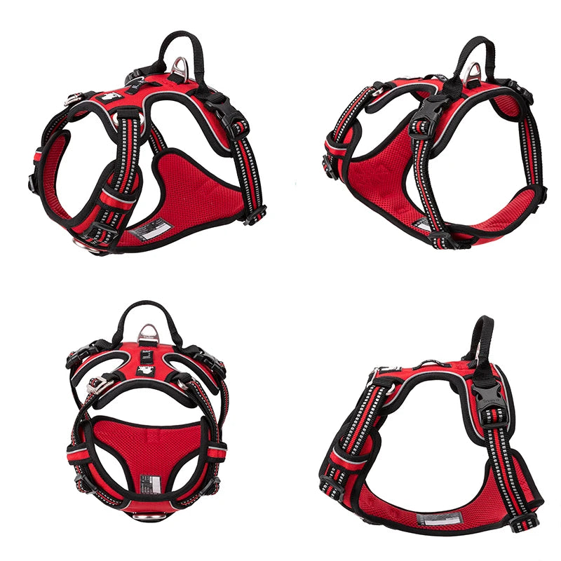 Dog Reflective Nylon Harness - Pet Wonderland Cloud