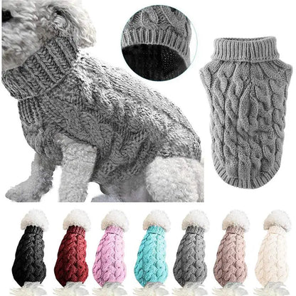 Dog Warm Washable Sweater - Pet Wonderland Cloud