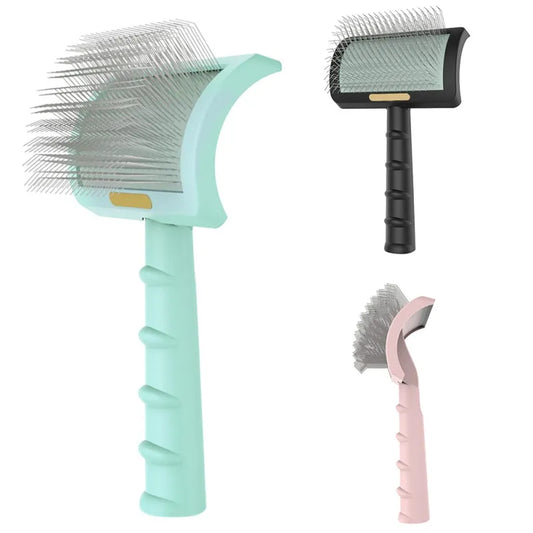 Dog Hair Remove Needle Brush - Pet Wonderland Cloud