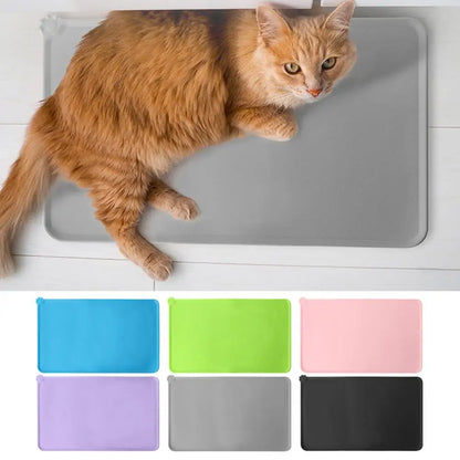 Pet Waterproof Feeding Mat - Pet Wonderland Cloud