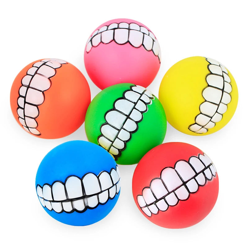 Dog Teeth Funny Trick Ball Toy