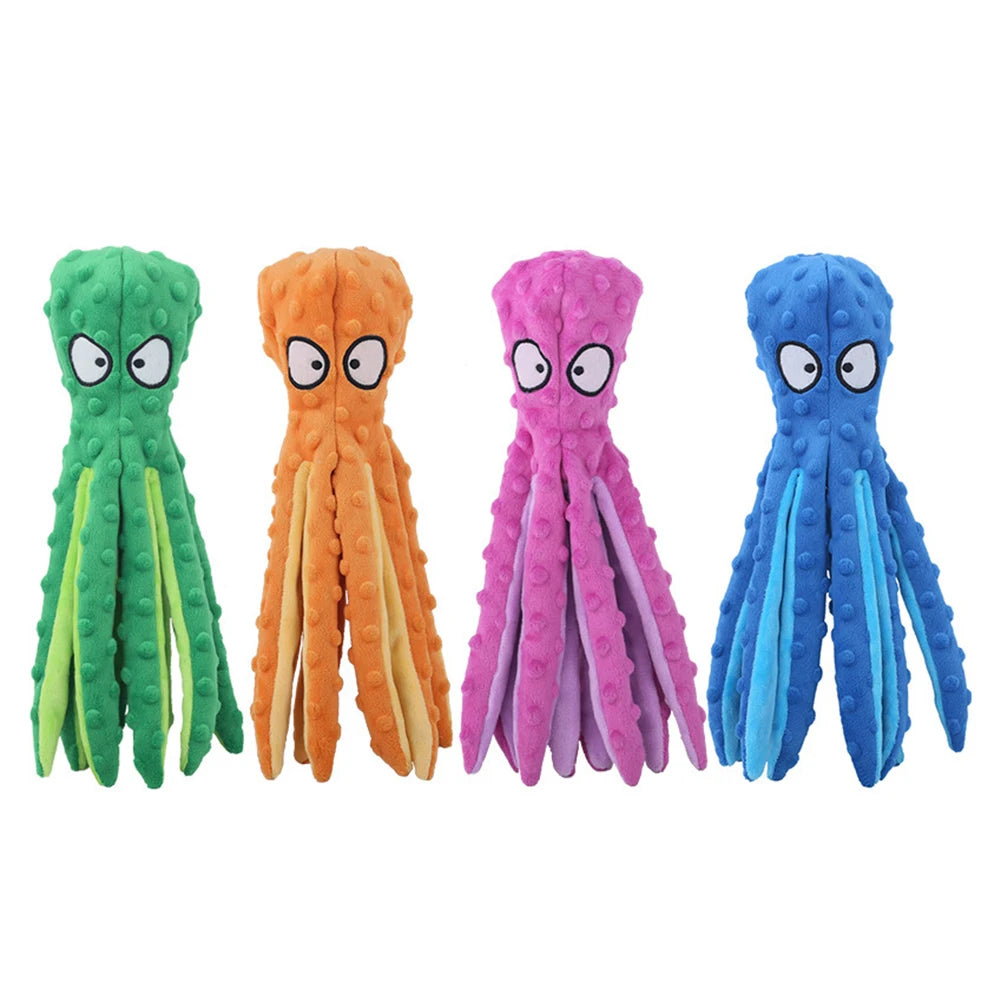 Pet Funny Plush Octopus Toy - Pet Wonderland Cloud