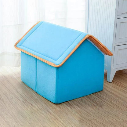 Winter Pet House Foldable Bed - Pet Wonderland Cloud