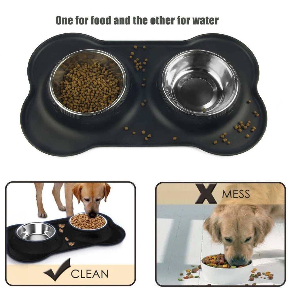 Dog Food Placement Bowls - Pet Wonderland Cloud