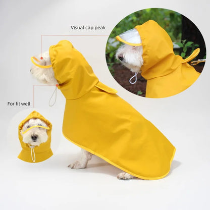 Dog Waterproof Rain Coat - Pet Wonderland Cloud