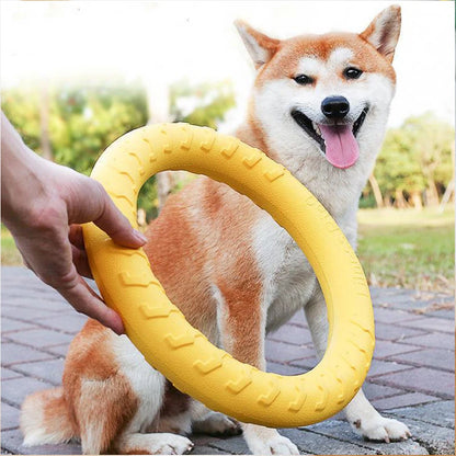 Pet Flying EVA Training Ring Toy