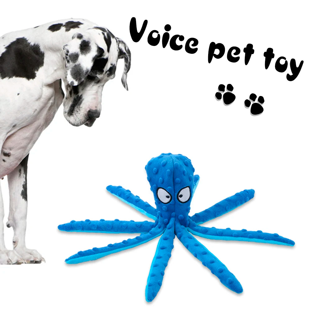 Pet Funny Plush Octopus Toy - Pet Wonderland Cloud