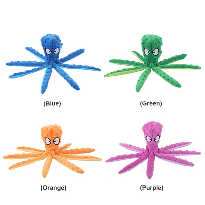 Pet Funny Plush Octopus Toy - Pet Wonderland Cloud