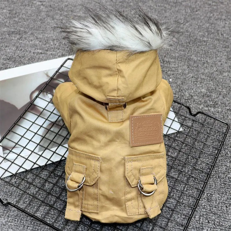 Dog Warm Hoodie Jacket - Pet Wonderland Cloud