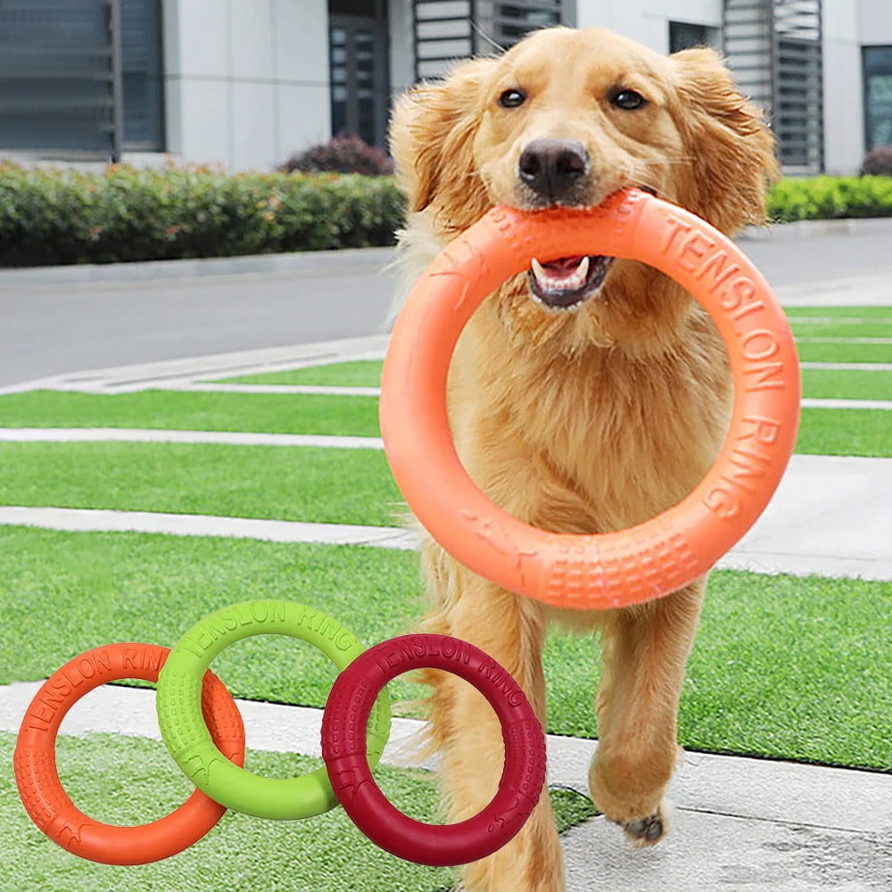 Pet Flying EVA Training Ring Toy