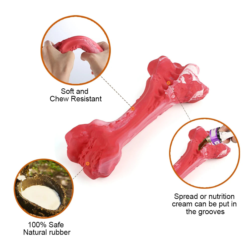 Rubber Dog Chew Toy