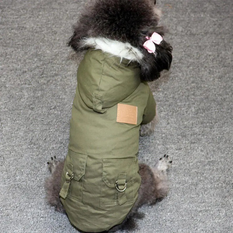 Dog Warm Hoodie Jacket - Pet Wonderland Cloud