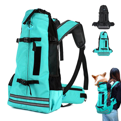 Oxford Cloth Pet Carrier Backpack - Pet Wonderland Cloud