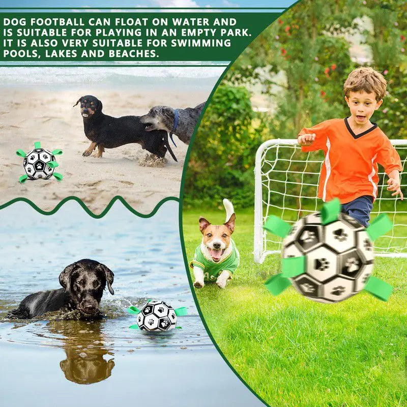 Dog Soccer Ball Interactive Toy - Pet Wonderland Cloud