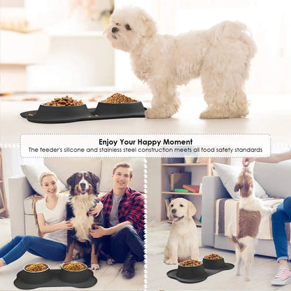 Dog Food Placement Bowls - Pet Wonderland Cloud