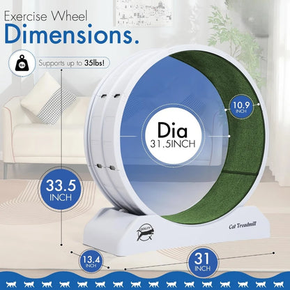 Cat Wheel Exerciser Toy