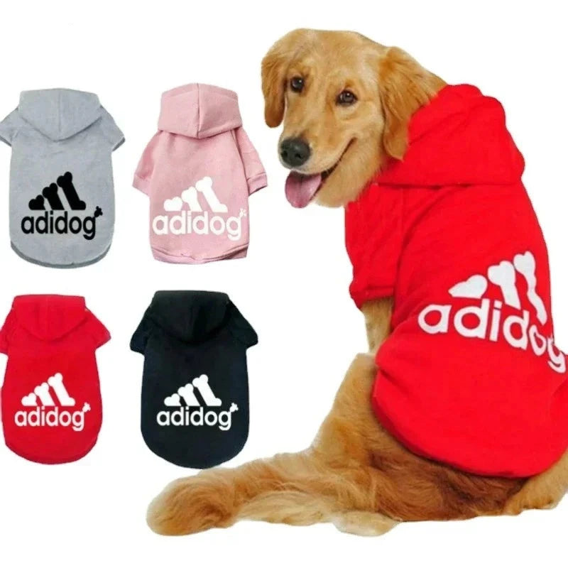 Winter Dog Fleece Hoodies - Pet Wonderland Cloud