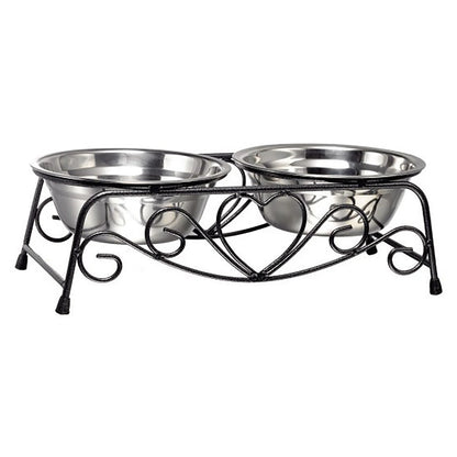 Double Feeding Stand Bowl - Pet Wonderland Cloud