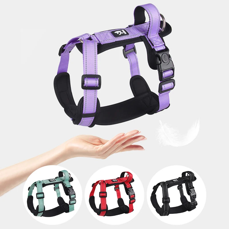 Reflective Dog Safety Harnesses - Pet Wonderland Cloud