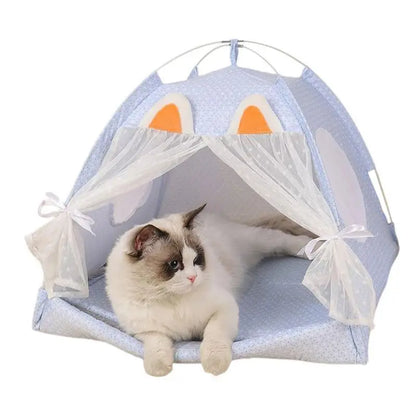 Rabbit Ear Pet Teepee Tent - Pet Wonderland Cloud