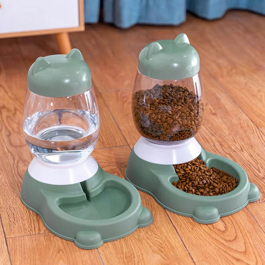 Pet Auto Food Water Dispenser Set - Pet Wonderland Cloud