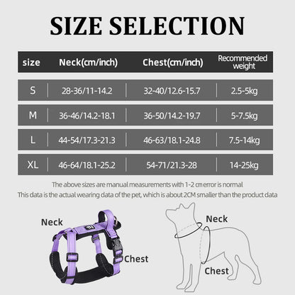 Reflective Dog Safety Harnesses - Pet Wonderland Cloud