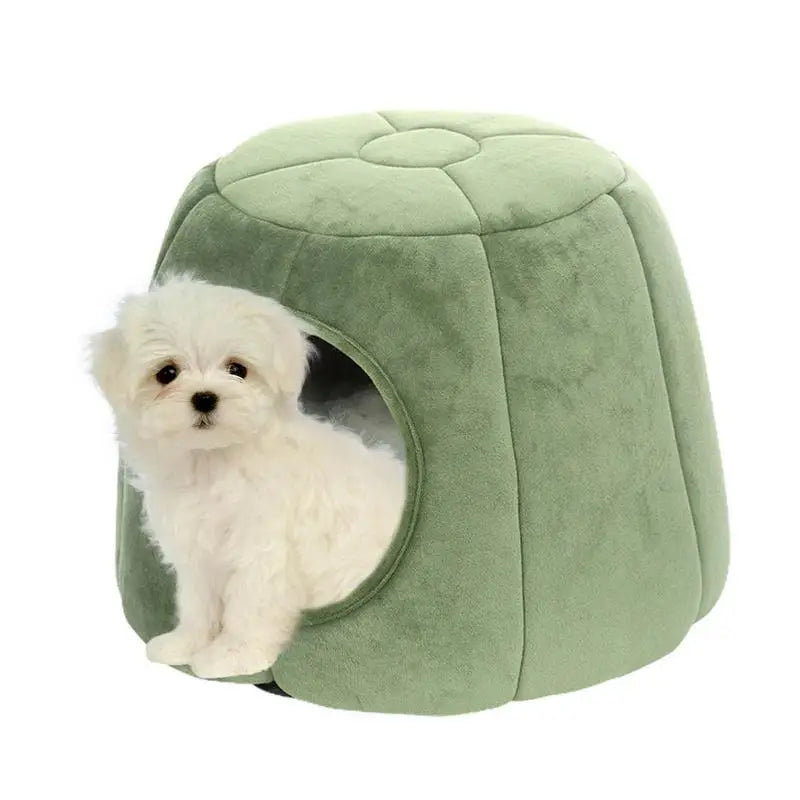 Indoor Cat Semi-Closed  House Bed - Pet Wonderland Cloud