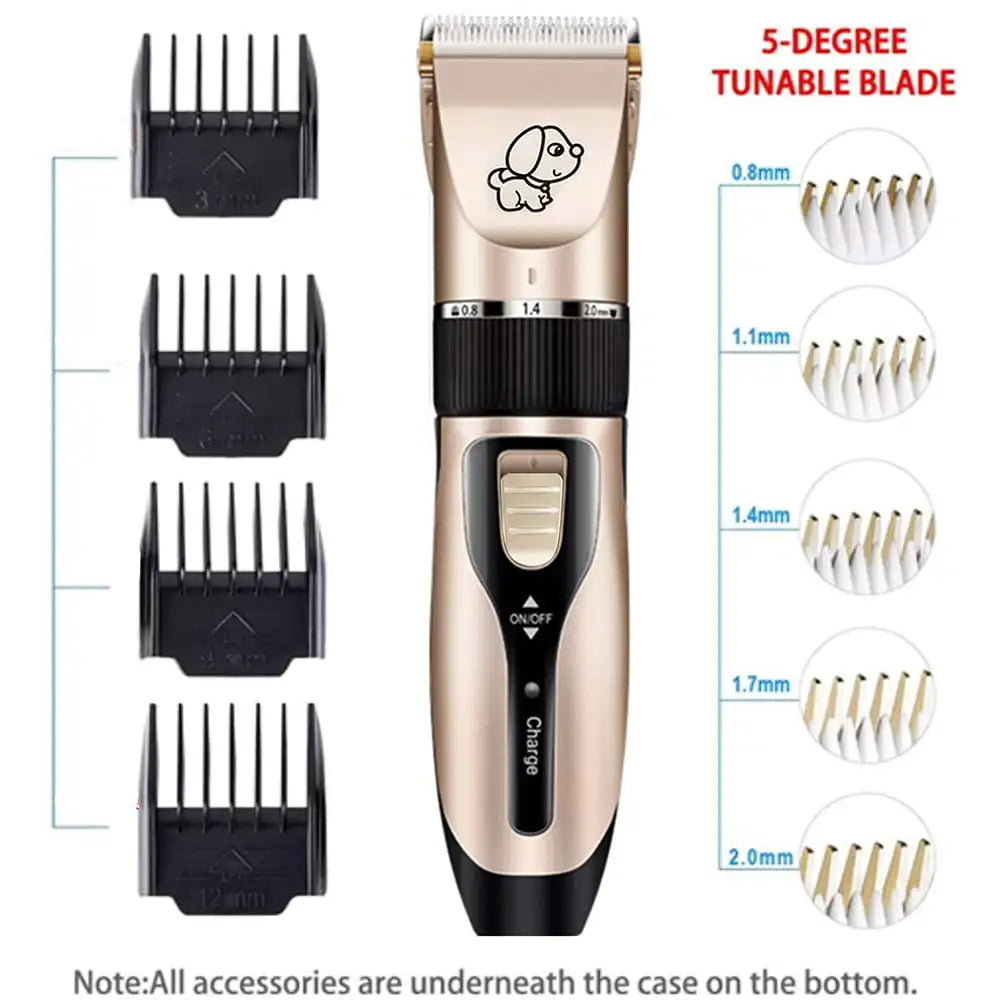 Dog Electric Quiet Hair Clipper - Pet Wonderland Cloud