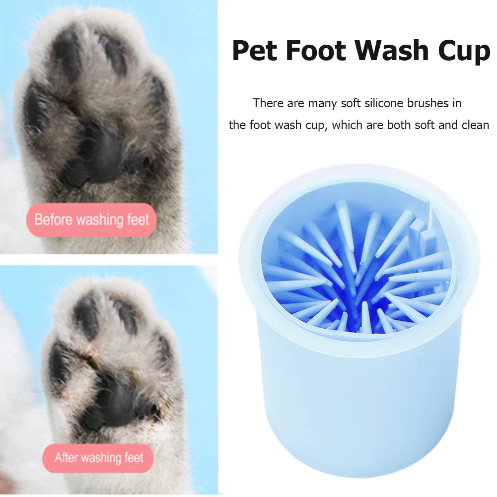 Portable Dog Paw Cleaner Cup - Pet Wonderland Cloud