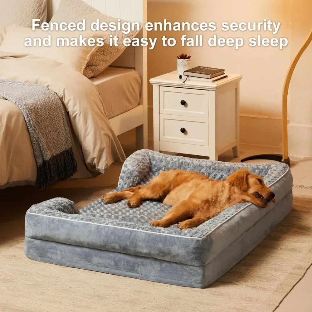 Extra Large Dog Washable Bed - Pet Wonderland Cloud