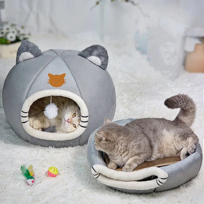 Warm Comfort Cat Bed - Pet Wonderland Cloud