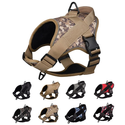 Easy Control Handle Dog Tactical Vest - Pet Wonderland Cloud