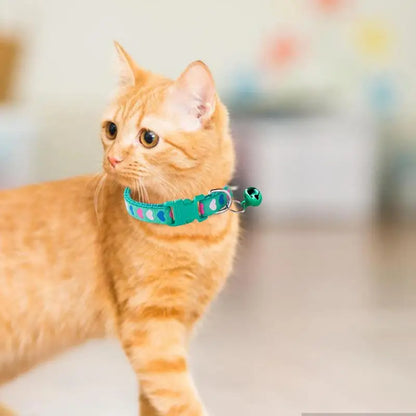 PVC Colorful Dog Bell Collar - Pet Wonderland Cloud