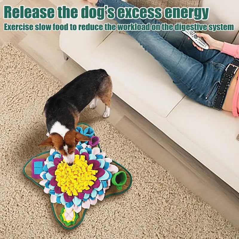 Dog Activity Doggies Puzzle Mat Toy - Pet Wonderland Cloud