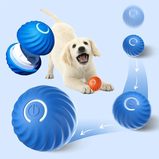 Dog Moving Gravity Jumping Ball Toy