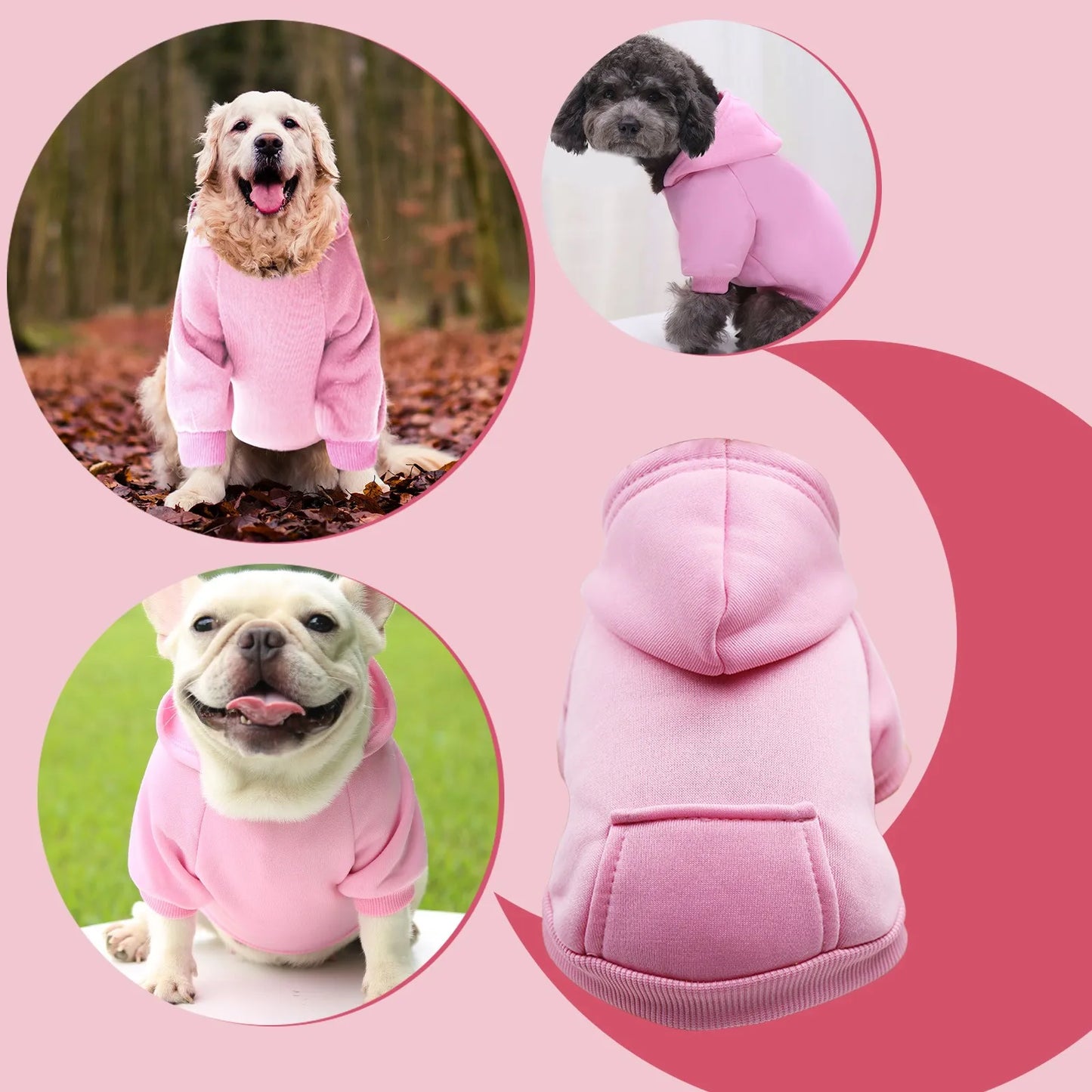 Dog Winter Hoodie - Pet Wonderland Cloud