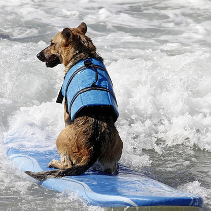 Dog Printed Reflective Swimming Vest - Pet Wonderland Cloud