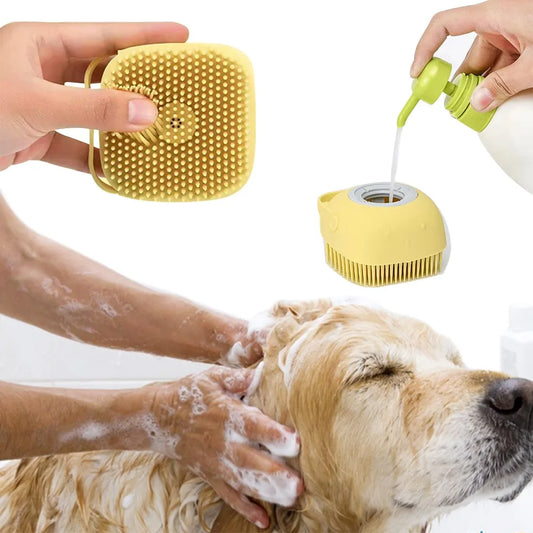 Dog Grooming Bath Brush - Pet Wonderland Cloud