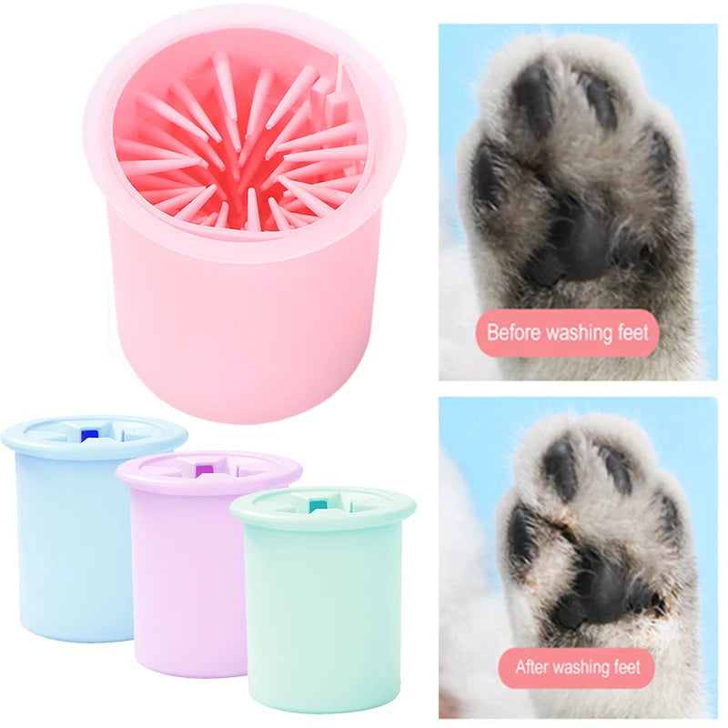 Portable Dog Paw Cleaner Cup - Pet Wonderland Cloud