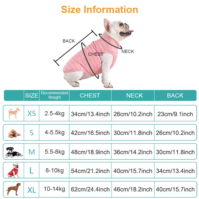 Winter Warm Dog Waterproof Jacket - Pet Wonderland Cloud