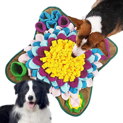 Dog Activity Doggies Puzzle Mat Toy - Pet Wonderland Cloud