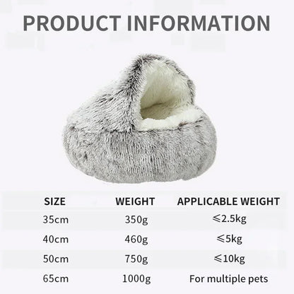 Cat Winter Sleep Bed