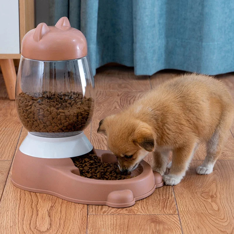 Pet Auto Food Water Dispenser Set - Pet Wonderland Cloud